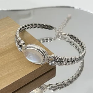 EDLES Armband 925 SILBER massiv Armkette Ring dünner ARMREIF Armzange Zirkonia - Bild 1 von 4