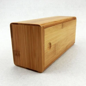Natural Bamboo Handmade Wooden Sunglasses Box Retro Frame Fine Glasses Wood Case - Picture 1 of 13