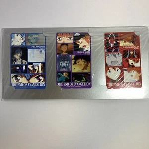 Juego de 3 tarjetas telefónicas japonesas vintage Evangelion - Imagen 1 de 4