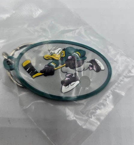 Vintage Cincinnati Mighty Ducks Keychain Hockey AHL AAA Promo NEW VERY RARE Cover
