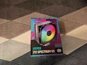 Cooler Master Hyper 212 Spectrum V3 CPU Air Cooler ARGB 120mm PWM Fan - Picture 1 of 3