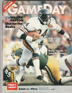 Game Day Magazine San Francisco 49ers VS New Orleans Saints 25. November 1985 - Bild 1 von 1
