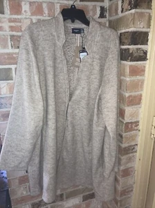 NWT Vero Moda Curve Beige 3 Snap Button Casual Coat Size 20 Comfortable Fall - Picture 1 of 6
