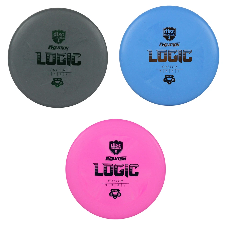 Discmania Disc Golf Exo Hard Logic Putter 3/3/0/1 - Choose Exact Disc - Image 1 of 1