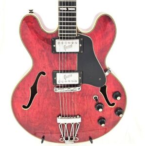 Greco Electric Guitar Semi-Hollow body SA-500 1970's Vintage Used From Japan