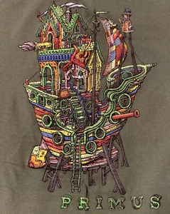 New Primus Shirt Summer Tour 2017 Large Concert Merchandise Les Claypool 2XL XXL - Picture 1 of 7