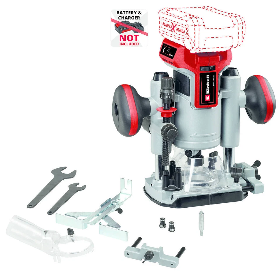 Einhell Akku-Oberfräse » TP-RO 18 Li BL Solo « PurePOWER Brushless 18V - Bild 1 von 1