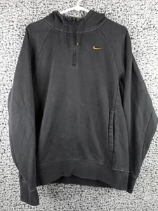 Nike SB Men’s Small Black Everett Pullover 1/4 Zip Hoodie Sweater 929147-010 - Picture 1 of 16
