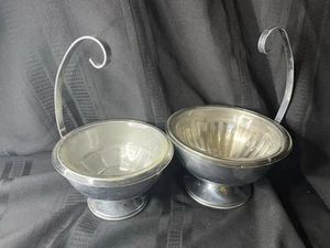 2 - Servizio secchielli ghiaccio stile Art Deco Chase vintage 6" x 10" e 7" x 10" - Foto 1 di 11