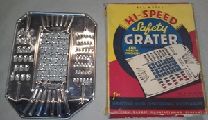 SELTEN VTG Küchengerät USA HiSpeed Sicherheit Lebensmittel Gemüse Reibe Zerkleinerer in Box - Bild 1 von 14