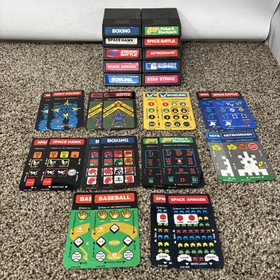 Intellivision Video Game Cartridges Lot Of 10 Games With Overlays Tested