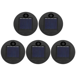 5 Pack Replacement Solar Light Parts(Top Size 2.76 Inches, Bottom Size 2.367841 - Picture 1 of 3