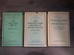 Set If 3 Sigmund Freud Hogarth Presse #12 #24#36 1949 1950 Bücher Psychiatrie - Bild 1 von 7