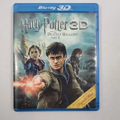 Harry Potter and the Deathly Hallows Part 2 3D Blu-ray Movie Film Blu Ray - Image 1 of 4