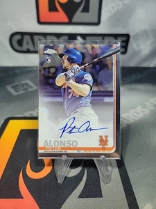 2019 Topps Chrome Pete Alonso RC Auto Mets Rookie On Card Autograph - Picture 1 of 2