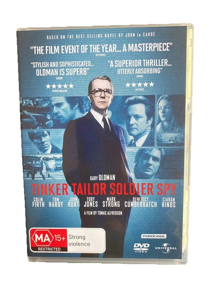 Tinker Tailor Soldier Spy DVD Region 4 VGC Gary Oldman Colin Firth Free Postage - image 1 of 1