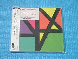 NEW ORDER 2CD Complete Music 2016 OOP Paper Sleeve Japan NEW TRCI-60 OBI - Picture 1 of 2