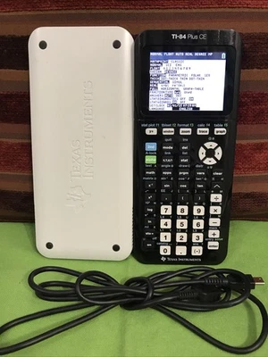 Texas Instruments TI-84 Plus Graphing Calculator - Black - Image 1 of 4