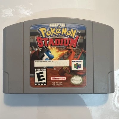 Pokemon Stadium (Nintendo 64, N64, 2000) Cartridge Only - Tested - Image 1 of 4