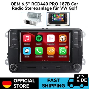 Für VW Autoradio RCD360 Pro 2 RCD440 PRO 187B AndroidAuto Wireless CARPAY BT - Bild 1 von 15
