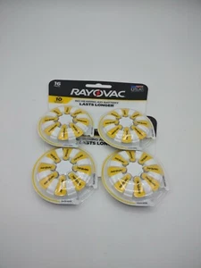 Hearing Aid Batteries Rayovac Size 10 pack of 16 x2 32 total, Best By Feb 2025+ - Bild 1 von 4