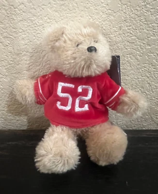 San Francisco 49ers Willis #52 Jersey Plush Bear Collectible -NEW & NFL Licensed - Image 1 of 4