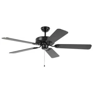Waikiki 52" AC Eglo Ceiling Fan in Black - Picture 1 of 1