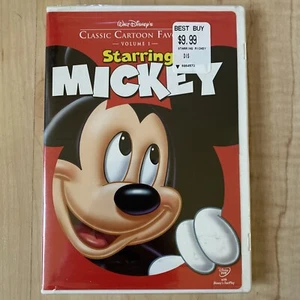 Walt Disney's Classic Cartoon Favorites Volume 1 Starring Mickey DVD NEW SEALED - Foto 1 di 3