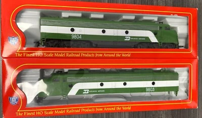 IHC Burlington Northern #1950 Locomtives - E-8A 2 unit set, 1 powered & 1 dummy - Image 1 of 3