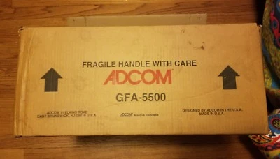  Original Shipping Box For Adcom GFA 5500 Stereo Power Amplifier - Image 1 of 4