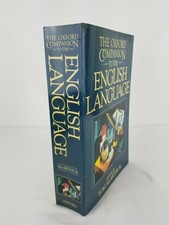 The Oxford Companion to the English Language (1992, Paperback)