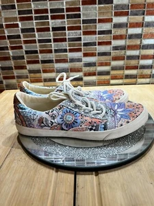 Animal Womens Malia Mandala Print Low Top Pumps Trainers Sz 7 Festival / Boho - Picture 1 of 12
