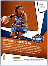2022 Panini WNBA Revolution Supernova Fractal #7 Chamique Holdsclaw NM-MT