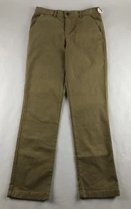 ~NWT~ Arizona Slim Fit Khaki Flex Chino Size 16 Husky - Picture 1 of 7