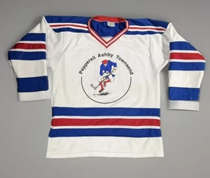 Rare VKM Venus Massachusetts Patriots Theme Hockey Jersey Adult Small Vintage - Picture 1 of 12