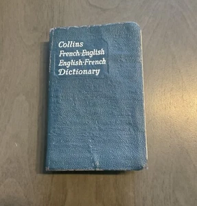Collins French Gem Dictionary English/French 1963 Softcover Vintage Books - Picture 1 of 13