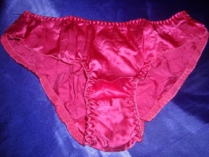 Bombastisches Glanz Seiden Höschen Gr. L PINK Seidenslip Panty Schlüpfer (B237) - Bild 1 von 5