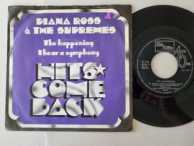 Diana Ross & the Supremes - The happening/ I hear a symphony 7'' Vinyl Holland Foto 1 de 4