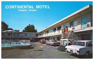 '64 Plymouth, Ford Cortina Mk II, 63 Pontiac @ Continental Motel, Eugene, Oregon - Picture 1 of 3