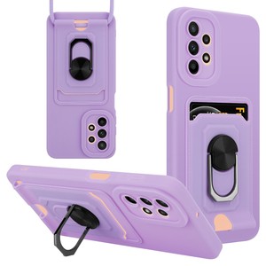 Lanyard Case For Samsung Galaxy S23 Ultra S22 Plus S21 Shockproof Silicone Cover