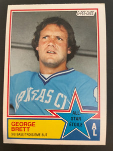 1983 O-Pee-Chee #388 George Brett AS