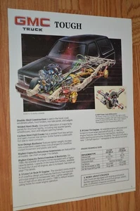 1986 GMC S15 JIMMY 4X4 ORIGINAL DEALER ADVERTISEMENT PRINT AD 86 - Picture 1 of 2