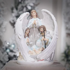 Christmas Decorations Indoor Nativity Sets - Holy Family Tabletop Scenes Indoor - Picture 1 of 7
