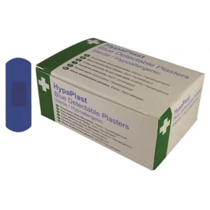 SEGURIDAD PRIMEROS AUXILIOS HypaPlast yesos azules para catering - Paquete de 100 - D7001 - Imagen 1 de 9