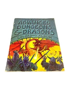 Seltenes Advanced Dungeons & Dragons Malalbum (1979) Vintage Greg Irons Tattoo - Bild 1 von 8