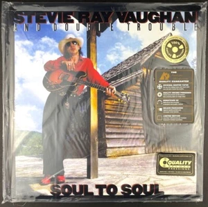 Stevie Ray Vaughan Soul To Soul vinyl record LP 45RPM New SEALED - Picture 1 of 4