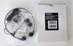 Olympus E-103 PC Stereo Headset - Digitales Diktieren/Transkription - Neu - Bild 1 von 3