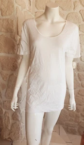 Maillot de corps blanc neuf taille 8 Moretta (mer) - Picture 1 of 5