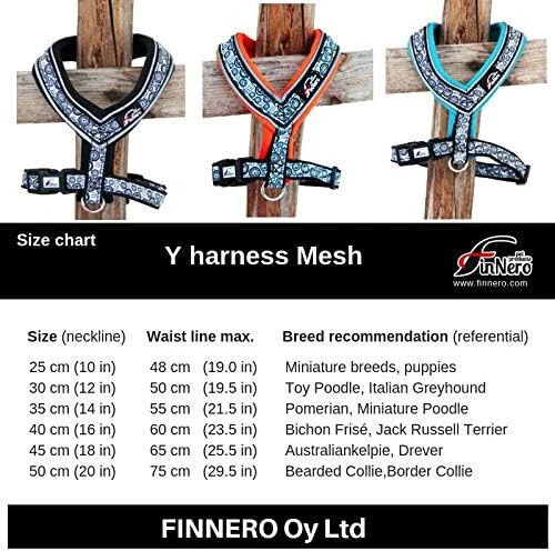 FINNERO OCEAN Soft Hundegeschirr