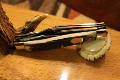 CUCHILLO RARO VINTAGE PARKER BULLDOG 35 ANIVERSARIO 5 BLD 1 DE 100 CERTIFICADO DE AUTENTICIDAD FIRMADO Foto 1 de 4